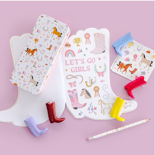 Jollity & Co, Jollity & Co Pony Tales Pencil Case - Basically Bows & Bowties
