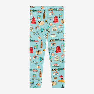 Posh Peanut Around the World L/S Basic Loungewear, Posh Peanut, Around the World, cf-size-7y-8y, cf-type-pajama-set, cf-vendor-posh-peanut, Pajama, Pajamas, Posh Peanut, Posh Peanut L/S Basic