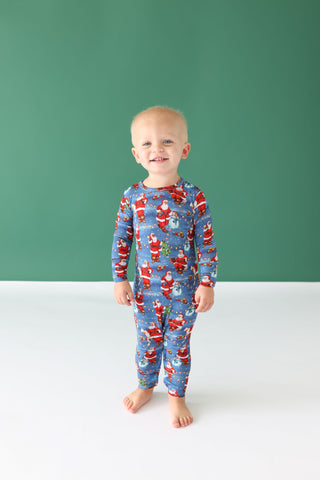 Posh Peanut Santa Claus L/S Basic Loungewear, Posh Peanut, Christmas, Christmas Pajamas, Pajama, Pajamas, Posh Peanut, Posh Peanut Christmas, Posh Peanut L/S Basic Loungewear, Posh Peanut Lon