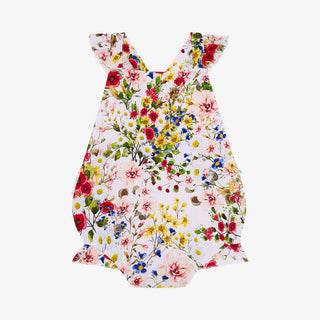 Posh Peanut Barbara Ruffled Strap Bubble Romper, Posh Peanut, Barbara, Posh Peanut, Posh Peanut Ruffled Strap Bubble Romper, Ruffled Strap Bubble Romper, Romper - Basically Bows & Bowties