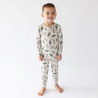 Posh Peanut Beary L/S Basic Loungewear