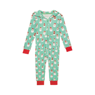 Posh Peanut Santa Medley Pacci Hooded Playsuit
