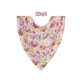 Posh Peanut Gaia Swaddle & Headband Set