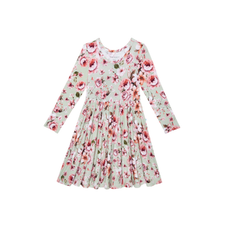 Posh Peanut Millicent L/S Basic Twirl Dress