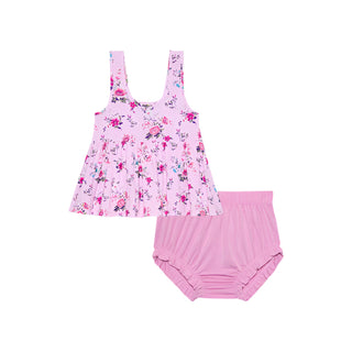 Posh Peanut Bridget Peplum Bummie Set