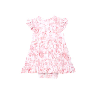 Posh Peanut Antoinette Ruffled Bodysuit Dress