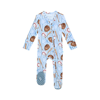Posh Peanut Babe Footie with Zipper
