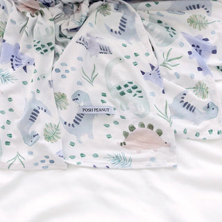 Posh Peanut Milo Swaddle & Beanie Set