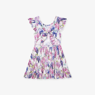 Posh Peanut Laura Jane Tie Back Ruffled Twirl Dress