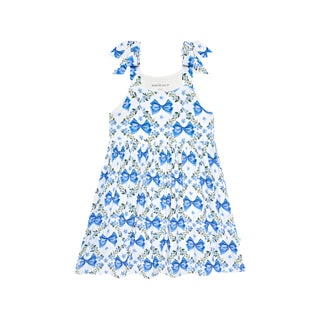 Posh Peanut Emersyn Bow Babydoll Dress
