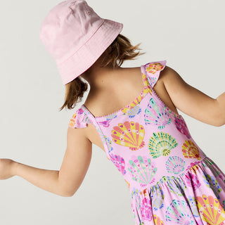 Posh Peanut Catalina Ruffled Picot Twirl Dress