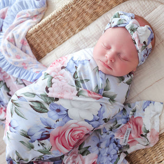 Posh Peanut Swaddle Headband Set - Marion