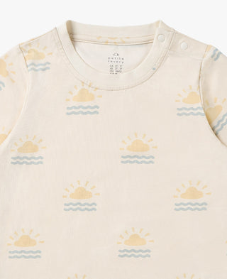 Petite Revery Hello Sunshine Quick Dry Shirt & Short Set