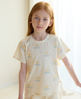 Petite Revery Hello Sunshine Quick Dry Shirt & Short Set