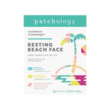 Patchology Resting Beach Face Sheet Mask + Lip Gel Kit