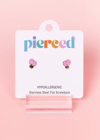 Pierced Co Earrings - Balloons