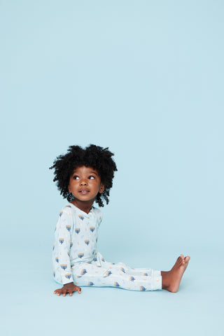 Pink Chicken, Pink Chicken Baby Bamboo Romper - Peaceful Hanukkah - Basically Bows & Bowties