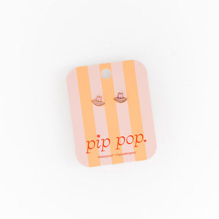 Pip Pop Post Earrings - Ballet Tutu