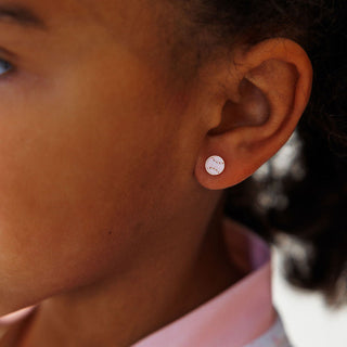 Pip Pop Post Earrings - Baseball