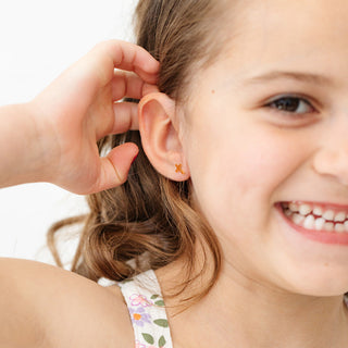 Pip Pop Post Earrings - Cross