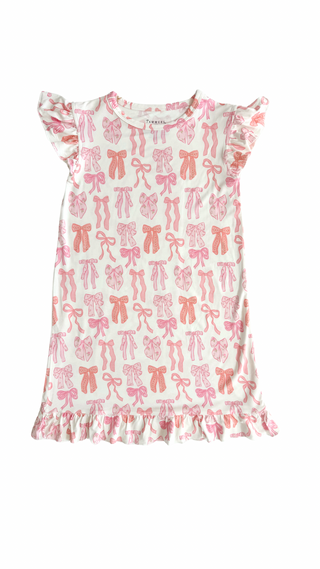In My Jammers Spring Floral Bow Nightgown