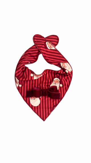 In My Jammers Santa Dog Bandana
Red patterned bandana with cartoon characters on a white background