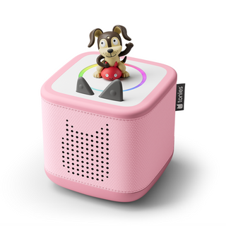 Playtime Puppy Toniebox 2 Starter Set - Cloud Pink
Pink toy speaker with a dog figurine on top on a white background