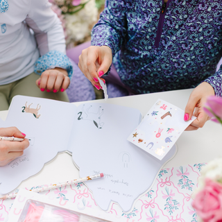 Jollity & Co, Jollity & Co Pony Tales Sticker + Sketch Book - Basically Bows & Bowties