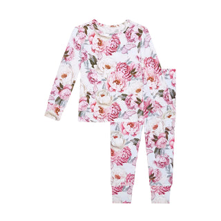 Posh Peanut Classic Pajama Set - Lucienne
Floral pajama set on a white background