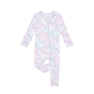 Posh Peanut Convertible One Piece - Josephine
Floral-patterned baby onesie on a white background