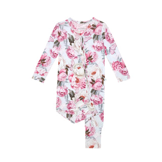 Posh Peanut Convertible One Piece - Lucienne
Floral-patterned onesie on a white background