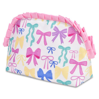 Iscream Pretty Bows Oval Cosmetic Bag