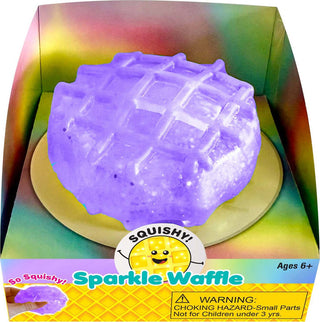 Purple Zorbitz Squishy Sparkle Waffle