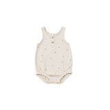 Quincy Mae Sleeveless Bubble Romper - Bees