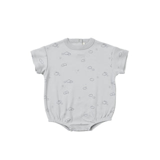 Quincy Mae Relaxed Bubble Romper - Sunny Day