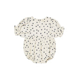 Quincy Mae Cosette Romper - Navy Dot, Quincy Mae, cf-size-18-24-months, cf-size-2-3y, cf-type-romper, cf-vendor-quincy-mae, Cosette Romper, Quincy Mae, Quincy Mae AW23, Quincy Mae Dress, Romp