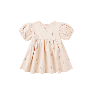 Quincy Mae Darla Dress - Magic
Beige dress with puff sleeves on a white background