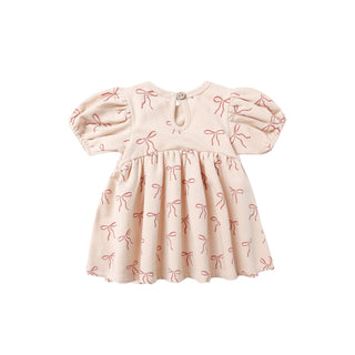 Quincy Mae Darla Dress - Red Bows
