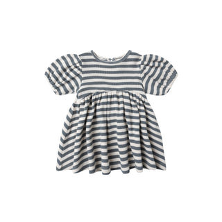 Quincy Mae Darla Dress - Ocean Stripe
Striped dress on a white background