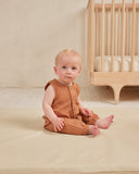 Quincy Mae Woven Jumpsuit - Clay