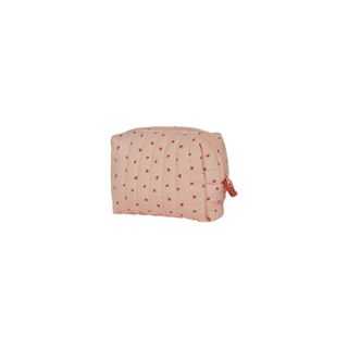 Olli Ella Quilted Toiletries Bag - Strawberry