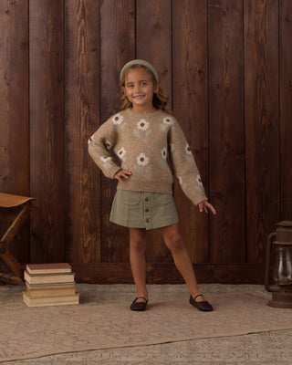 Rylee & Cru Denver Minmi Skirt - Dark Sage
