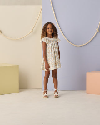 Rylee & Cru Lucia Bloom dress for girls, featuring floral print and soft fabric, perfect for spring and summer wear.
