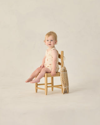 Rylee & Cru sleeveless lobster print romper for toddlers, soft cotton one-piece with playful lobster design and comfy fit.