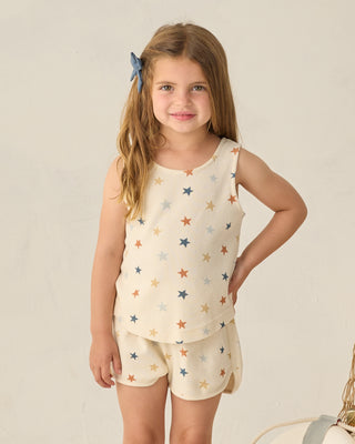 Rylee & Cru Kaycee Stars outfit set for kids featuring a star print top and matching pants, comfortable and stylish children's clothing.