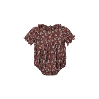 Rylee & Cru Liv Romper - Mulberry Iris