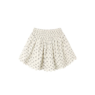 Rylee & Cru Smocked V Mini Skirt - Vintage Fleur