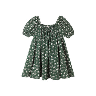 Rylee & Cru Sabrina Mini Dress - Green Ditsy
Green floral dress on a white background