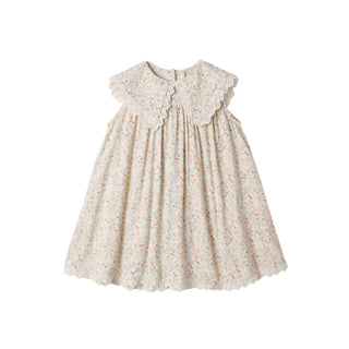 Ivory Rylee & Cru Porter Dress from the Summer Garden collection, featuring floral print and lightweight fabric.