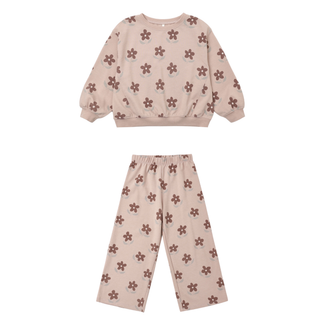 Rylee & Cru Oversized Sweatshirt & Track Pant Set - Daisy